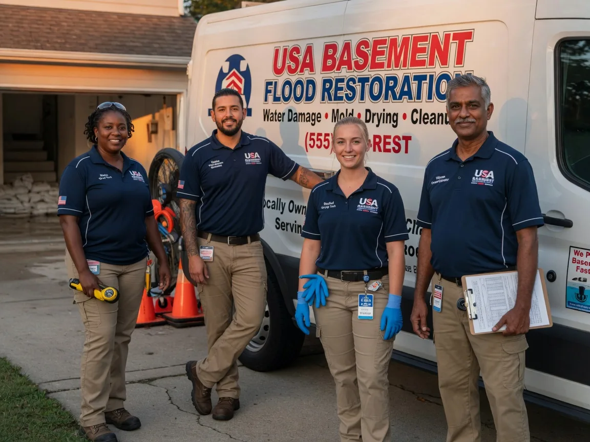Basement Flood Cleanup company in Newalla, OK