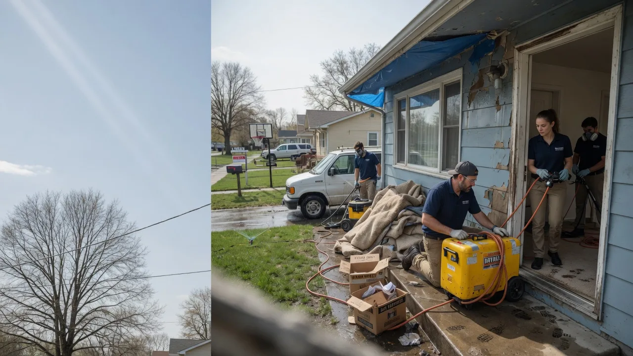 Basement Flood Cleanup in Newalla, OK near me